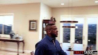 Pervy shemale caught black boyfriend