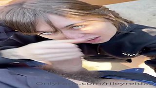 Boner luving honey gave a bj to a random boy and asked him to nail her
