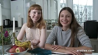 Ersties: Redheaded Babe Loves Being Stimulated With Ice: Amateur, Brunette  Small Tits Porn