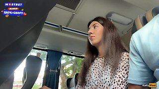 Public Shaft Jerking Off On A Bus Full Of People - Made Him Cum Hard By Hand! - Dick Flashing