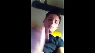 Cumming Hard After School - Twink Amateur Masturbates