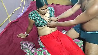 Indian Bhabhi Fucked Hard By Devar - Hot Homemade Sex with Big Tits Teen