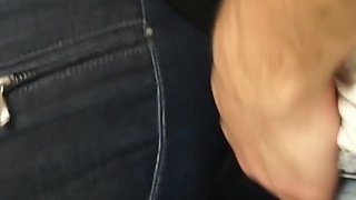Horny Mom Please a Cock in Public Toilet - Jessica Fiorentino
