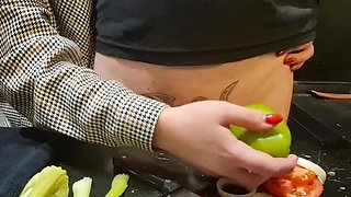 Hardcore Kitchen CBT: Extreme Urethral Torment & Ballbusting with Massive Cock
