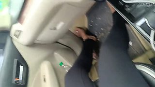 Indian Office Manager Fucks Married Colleague Hard in Car - Rough Sex & Moaning