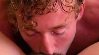 Super Fit Jock Fucks Hot Chick with a Bush