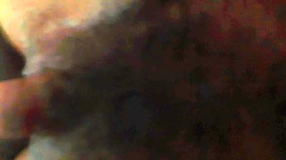 Huge Load of Sperm Dripping From Ass to Pussy