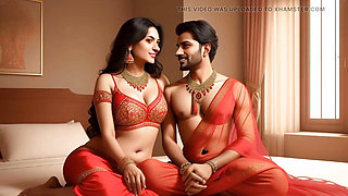 Hot indian housewife excited for sex with office boss