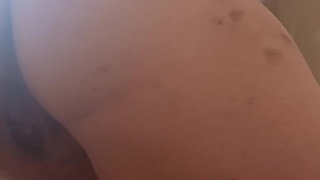Pregnant Slut Plays with Pussy & Smokes Three Fags After Getting Fucked