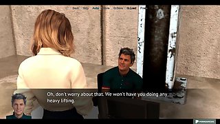 The Office Wife - Playthrough 1 Stacy starting her job - JSdeacon