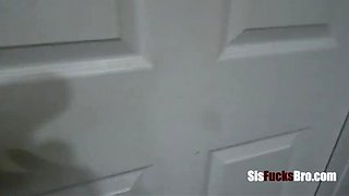 Hot Brunette Stepsister Abbie Maley Caught With Used Condom - Teen Punished Hardcore