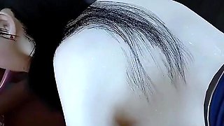 Beauty Receptionist Get Threesome with Boss and Partner ( Part 02) - 3D Animation V499