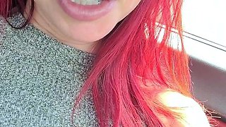Busty Czech amateur fucks outdoor in public
