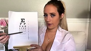 MissCassi ASMR Eye Doctor Roleplay - squirt