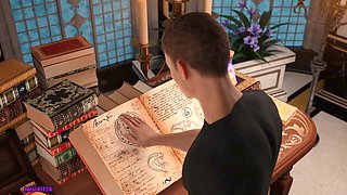 MissKitty2K teaches a lesson at Lust Academy with intense animation