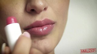 Cherry Kiss' Asshole Jack Hammered