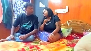 Desi Bhabhi Fucks Debor in Front of Husband - Horny Indian Wife Hardcore Sex
