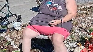 Nurse Vicki Is Sweating in the Garden