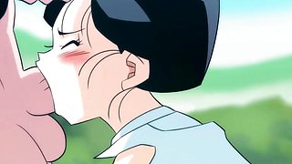 Kame Paradise 3 Multiversex Uncensored - Videl Learn How to Give Head by Foxie2k