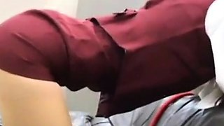 Japanese Office Lady Gets Light Flogging
