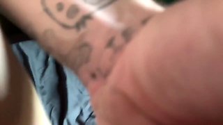 Tatted Emo Slut Railed By Bwc
