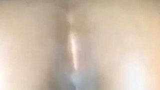 Super Hot Oiled POV Sex with My Ebony Stepsister Until I Explode Cum