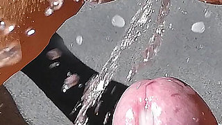 Her Throbbing Pussy Squirts Profusely After a Creampie