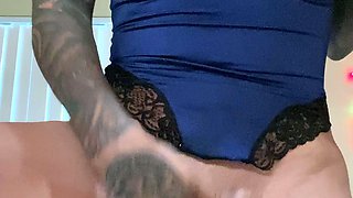 Stacked brunette goes solo toys and masturbation