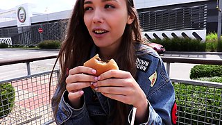 Amateur French Teen Outdoor softcore