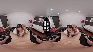 Cum Covered Asian Stripper Loves Your Super Thick 10” Cock & Massive Creampie