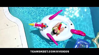 Exxxtrasmall - tiny girl riley jean wants real Big Dick instead of sex toy