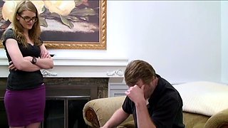 Ivy Spanked for Flashing