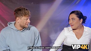 Chubby boss lady Mrs. Boss caught fingering and fucks stranger during lunch break