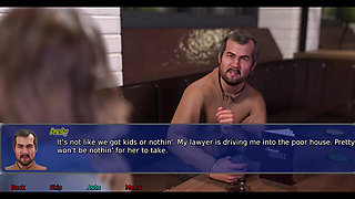 The office wife #8 - stacey played with herself in the shower.