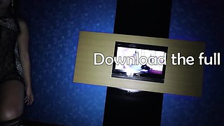 Ladyboy teen ready to fuck a white cock