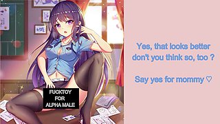 Your girl humiliates you (Hentai Sensored Jerk Off Instructions)