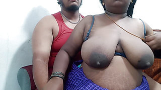 Stepson break up his lover, then Stepmom convinced and seducing hot conversation amazing sex