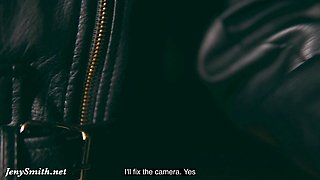 Jenny Smiith's Halloween Striptease Haunts with Seductive Charm