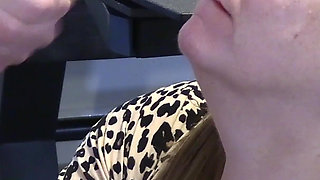 Stepson Gets Blowjob in the Kitchen