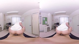 Delightful Japanese beauty breathtaking VR sex scene