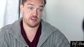 Curvy Buxom Brunette MILF Tutor Mona Azar Entices Her Big-dicked Student Into Wild Sex