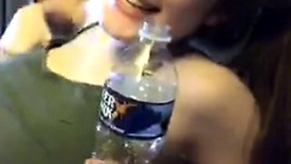 Slutty amateur teen brunette hoe