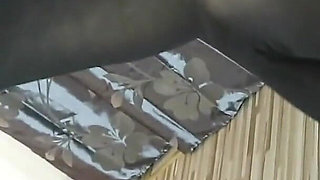 Teasing Him in Pantyhose