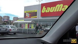 Hunt4k. come ho acquistato la sua fica durante lo shopping