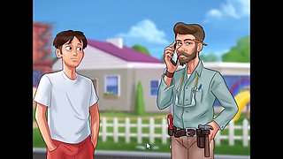 Summer fun with Jenny as she lets you enjoy her natural milk jugs