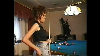 Sensual While Playing Pool