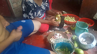 Desi Vabi Sobji Cutting with BF