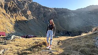 Laura Quest Public Outdoor Fuck Adventure Part 2 - Blowjob & Cum Swallowing in Risky Sex Scenes