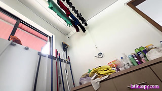 Lesbian maid wants to experience older men's cock part 1