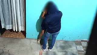 Surprising My Stepsister with the Neighbor While Cuckold Is Away